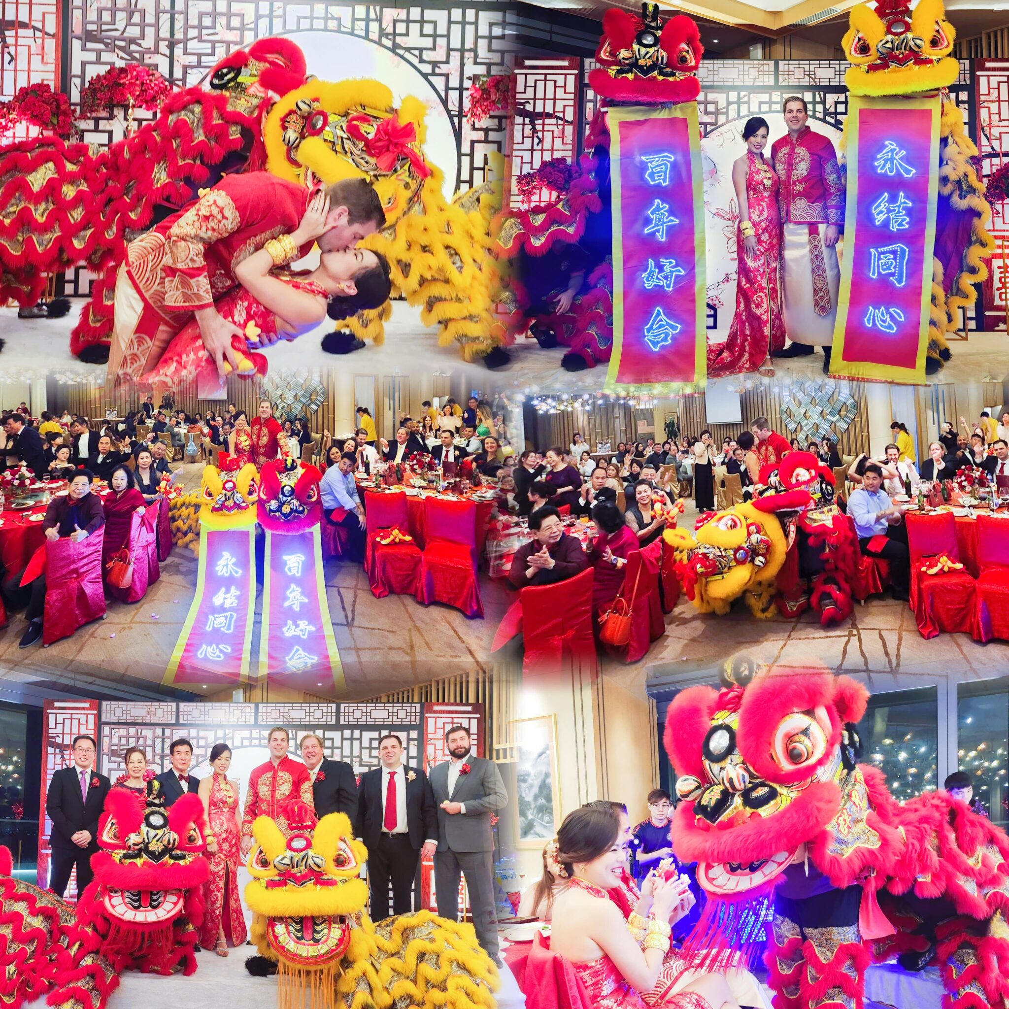 香港獨特的舞龍舞獅表演,讓您的活動永生難忘。 舞龍舞獅隊伍可應邀參加各種場合 . - 群兄國術公司醒獅舞龍舞獅表演